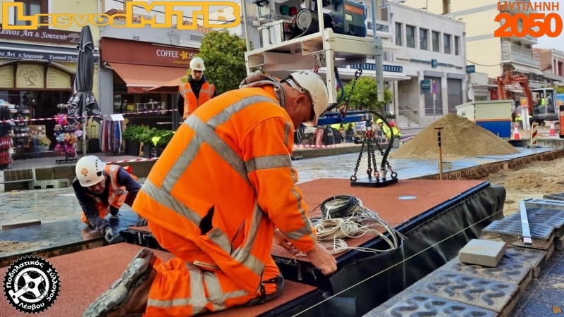 Ποδηλατόδρομος με αισθητήρες βάρους