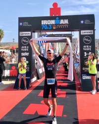 Νικητής του IRONMAN 70.3 Greece o Παναγιώτης Μπιτάδος