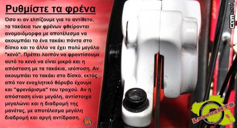 Ρυθμίστε τα φρένα