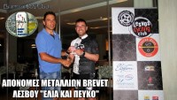 Απονομές μεταλλίων Brevet 2019 "Ελιά και Πεύκο"