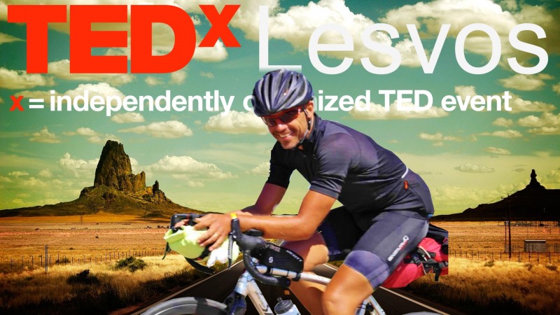 Ο Steffen Streich στο Tedx Lesvos