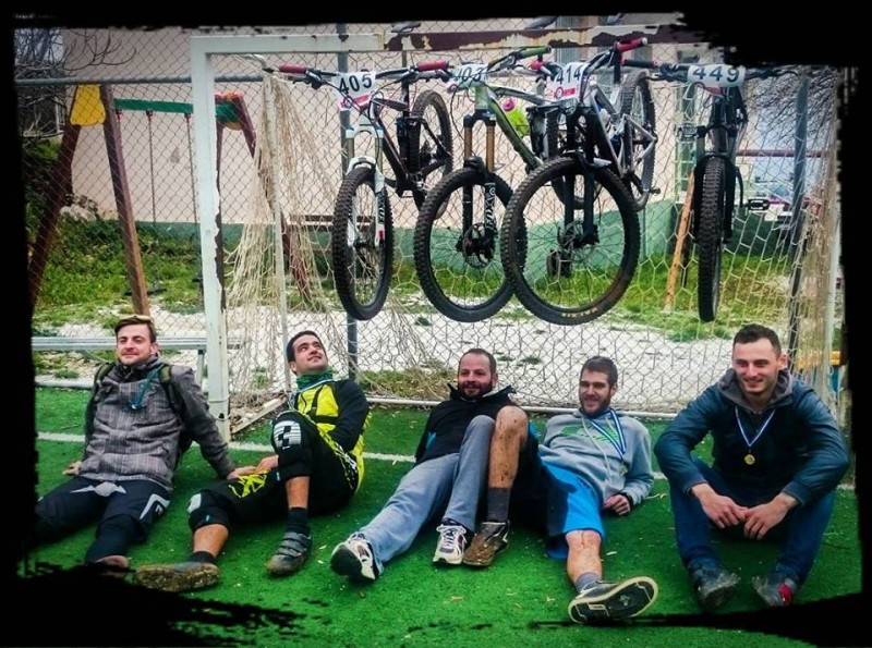 Εκκίνηση αθλητών MTB Marathon Amali